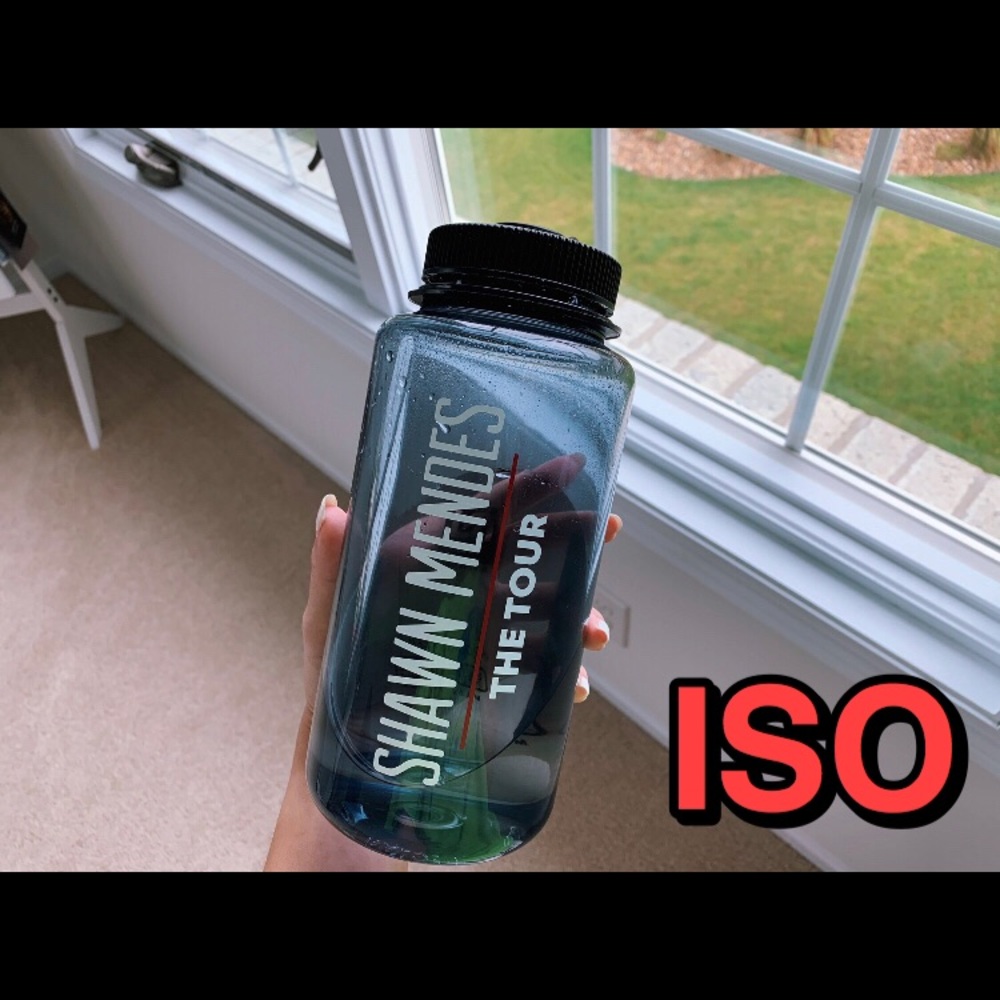 Looking for a Shawn Mendes Tour Water Bottle